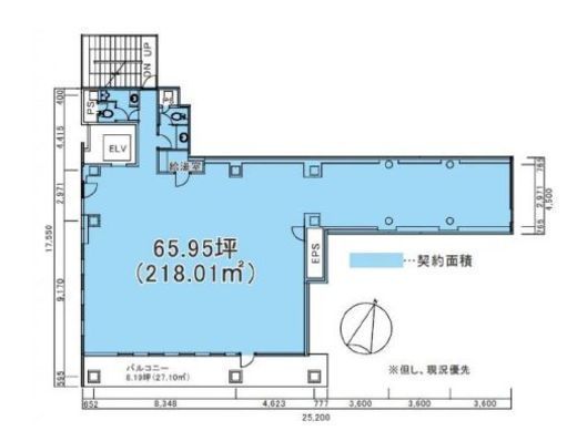 フォーラス神田 3階 間取り図