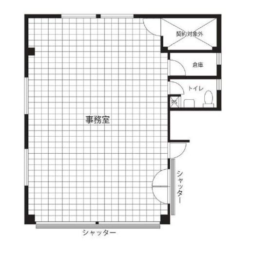 KOKKAビル 1階 間取り図