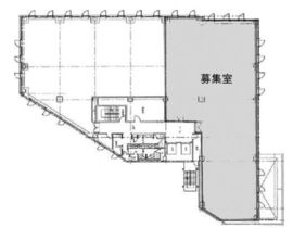 興和二番町ビル 2階 間取り図