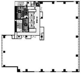 BIZCORE神保町 8階 間取り図