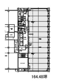 ニチレイ水道橋ビル 4階 間取り図