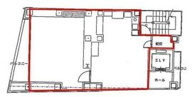 市ヶ谷八幡ビル 4階 間取り図