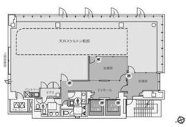 愛宕山PREX 8階 間取り図