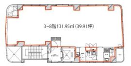 ココタイラビル 3階 間取り図