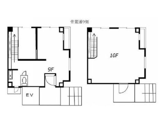 倉澤ビル 9-10階 間取り図