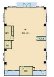 麻布エスビル 2階 間取り図