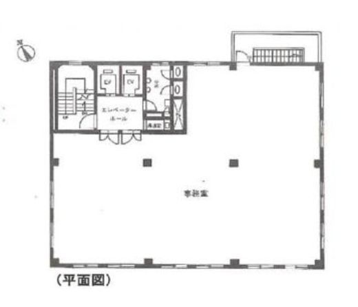 中山ビル(表参道) 5階 間取り図