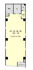 J-Grace新宿(旧:ルーフ新宿ビル) 11階 間取り図