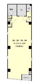J-Grace新宿(旧:ルーフ新宿ビル) 10階 間取り図