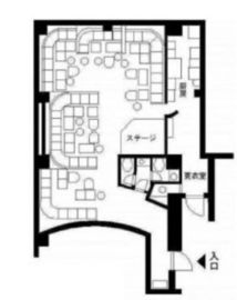 ソシアル赤坂ビル B2階 間取り図