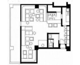 ソシアル赤坂ビル 5階 間取り図