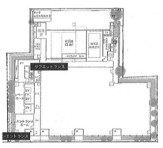 ヒューリック虎ノ門 1階 間取り図