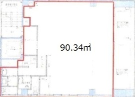 陽光銀座三原橋ビル 8階 間取り図