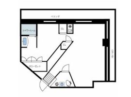 SIONビル 5階 間取り図
