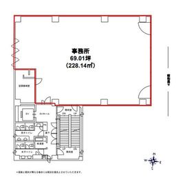 秋葉原村井ビル 4階 間取り図