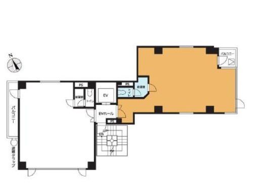 VORT御茶ノ水 5階B 間取り図