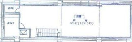 銀座シルクビル B1階 間取り図