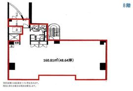 東銀座313ビル 8階 間取り図