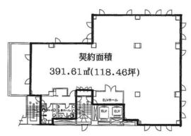 虎ノ門東洋共同ビル 7階 間取り図
