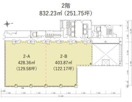 一番町東急ビル 2階B 間取り図