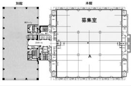 A-PLACE品川東(本館・別館) 5階B(本館) 間取り図