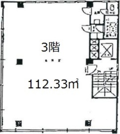 銀座芦澤ビル 3階 間取り図