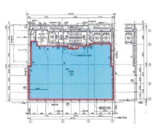 ロイヤルクリスタル銀座 4階 間取り図
