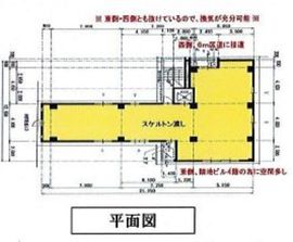 正直屋ビル(六本木) 5階 間取り図