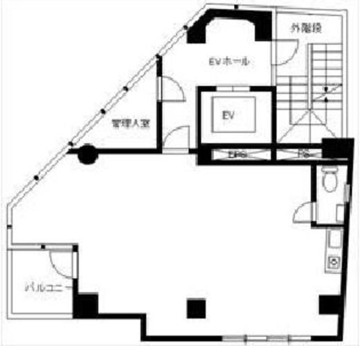 東英九段ビル 9階 間取り図
