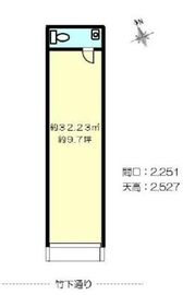 安斎ビル(店舗) 1階 間取り図