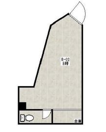 TWONE-Daikanyama B1-02 間取り図