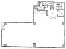 イトーピア神田共同ビル 5階 間取り図