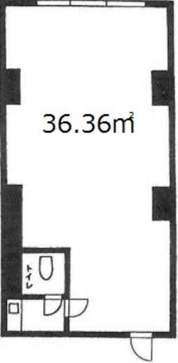 石渡ビル 3階 間取り図
