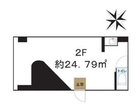 銀座JCビル 2階 間取り図