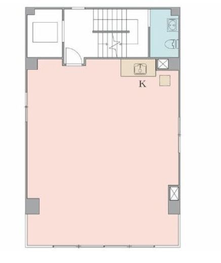 JHIA渋谷ビル 3-5階 間取り図