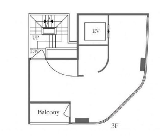 銀座タワービル 3階 間取り図