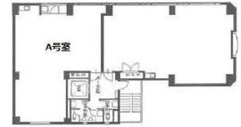 サンネット飯田橋第2ビル(旧:かすがビル） 2階A 間取り図