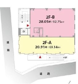 原宿表参道ビル 2階A 間取り図