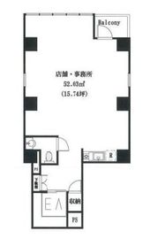 恵比寿ファーストビル 501 間取り図