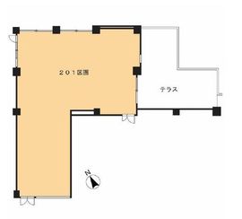 飯田橋アイガーデンテラス 201 間取り図
