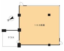 飯田橋アイガーデンテラス 103 間取り図