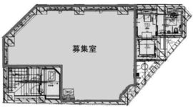 オリックス恵比寿西ビル B1階 間取り図