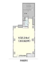 新橋MMビル 7階 間取り図