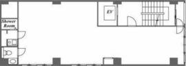 龍保険ビル 8階 間取り図