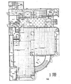 長寿ビル 1階 間取り図