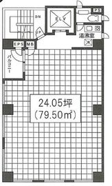 エム・エム・エスビルディング 6階 間取り図