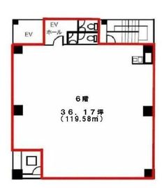 アクア神田ビル 5階 間取り図