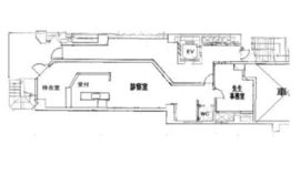 島田ビル(神田) 1階 間取り図