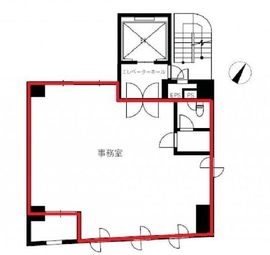 菅野ビル(神谷町) 6階 間取り図