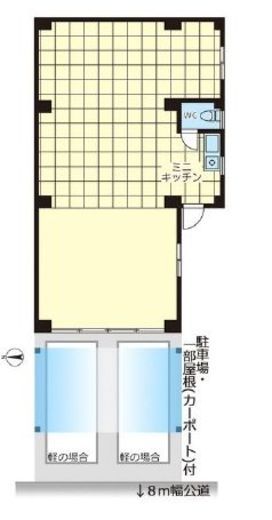 石田ビル(芝公園) 1階 間取り図